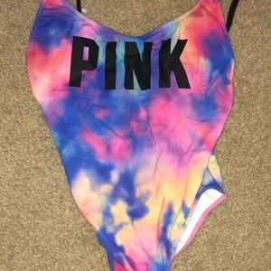 Pink bathing suit